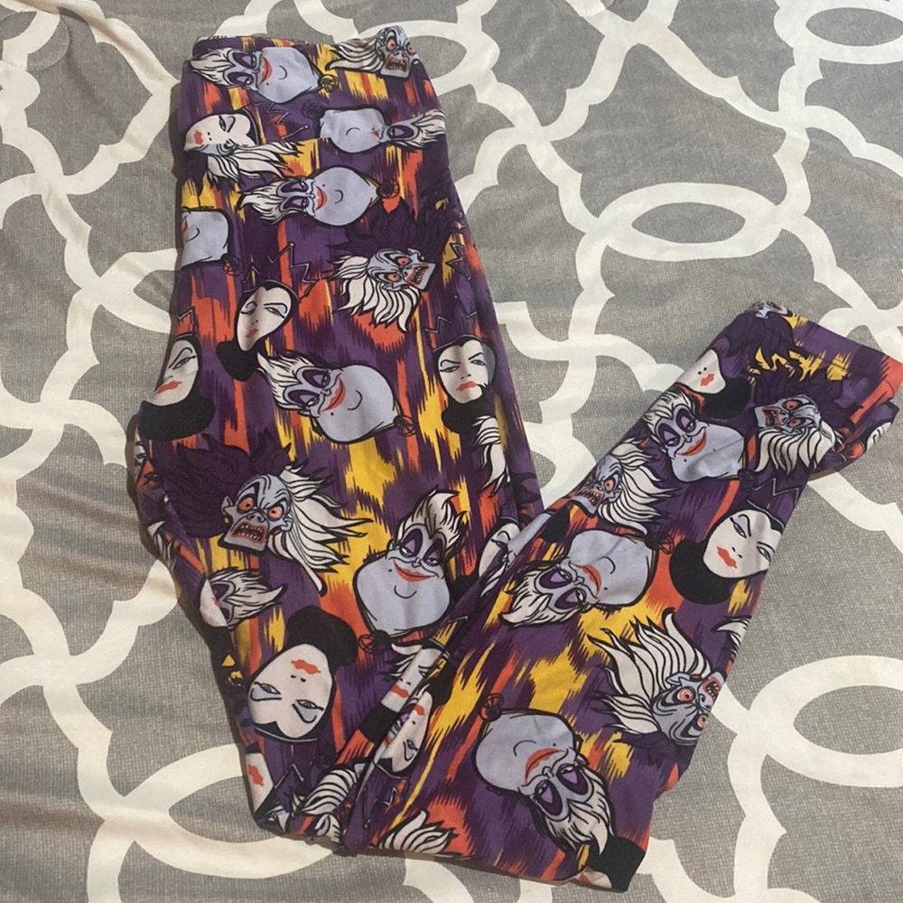 Disney Villains one size leggings Lularoe